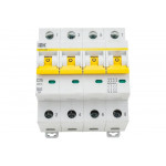 Автоматический выключатель IEK ВА47-60M 4Р 25А 6кА С MVA31-4-025-C