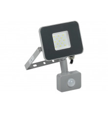 Светодиодный прожектор IEK СДО 07-10Д, серый, с датчиком движения, IP54 LPDO702-10-K03