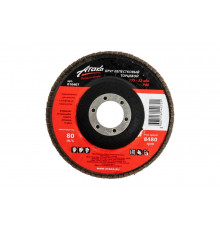 Круг лепестковый торцевой коричневый (115х22,2 мм; Р40) АТАКА 680680