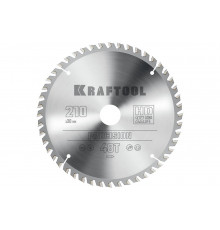 Диск пильный по дереву KRAFTOOL Precission 210x30 мм, 48Т 36952-210-30