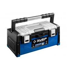 Металлический ящик для инструмента ЗУБР "СПУТНИК-18" Профессионал 38153-18