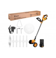 Триммер-газонокосилка садовый аккумуляторный DEKO DKTR12, 2х2.0Ач 063-4405