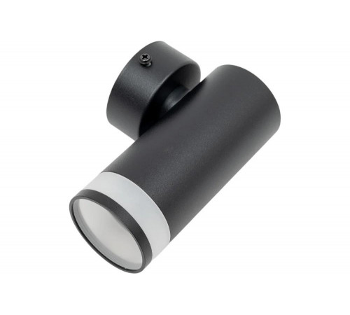 Настенный накладной светильник IEK Lighting 4008 под лампу gu10 черный LT-UBB0-4008-GU10-1-K02