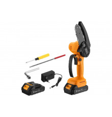 Цепная аккумуляторная пила DEKO DKCHS 20-4, 20В, 2x2.0 А*ч 063-4308