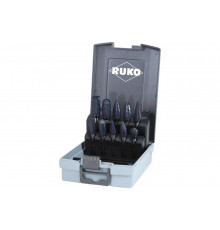 Набор борфрез твердосплавных (10 шт.; HM-TiCN) Ruko 116003TCRO