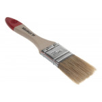 Плоская кисть STAYER UNIVERSAL светлая натуральная щетина, деревянная ручка, 38мм, 1.5" 0101-038