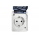 IEK РСб20-3-ФСр - инновационная одноместная розетка