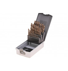 Набор сверл по металлу (25 шт; 1-13 мм; HSSE-Co5; DIN 338 тип VA) Ruko 215215RO