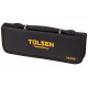 Набор мини пассатижей и бокорезов TOLSEN GRIPro 6 предметов, в футляре на молнии TT10359