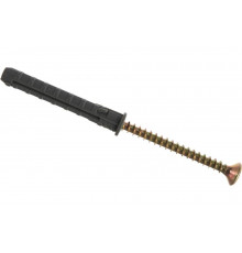 Дюбель Зубр СТАНДАРТ с шурупом, 6x40мм, 10шт 30661-06-40