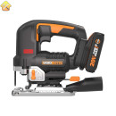 Аккумуляторный бесщеточный лобзик WORX 20 В, 2.5 Ачх1, ЗУ 2 А, кейс WORX WX542