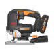 Аккумуляторный бесщеточный лобзик WORX 20 В, 2.5 Ачх1, ЗУ 2 А, кейс WORX WX542