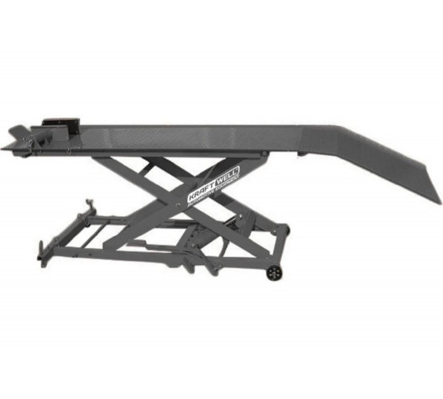 Подъемник для мотоциклов KraftWell г/п 450 кг, г/п 450 кг, цвет серый, подъем до 780 мм KRW450M