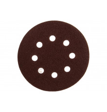 Круг шлифовальный СТАНДАРТ (5 шт; 125 мм; 8 отв; Р80) Зубр 35350-125-080