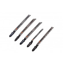 Набор пилок для лобзика по дереву 5 шт Вихрь 73/10/5/16