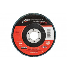 Круг лепестковый торцевой (115 мм; Р60; цирконий; синий) АТАКА 993400