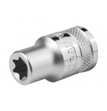 Торцовая головка "INDUSTRIE QUALITAT" хромосатинированная (внутренний TORX, 1/2", Е14) Kraftool 27810-14_z01