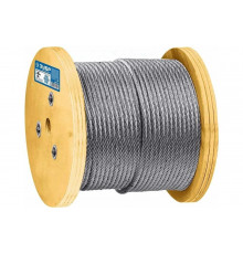 Грузоподъемный стальной трос ЗУБР Профессионал DIN 3066, d=10 мм, L=60 м 30417-10