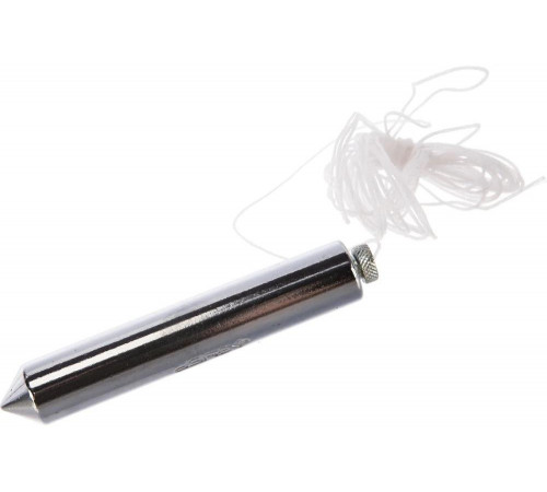 ЗУБР 5 м, 250 г, пластиковый контейнер, отвес строительный со шнуром 0636-250_z01