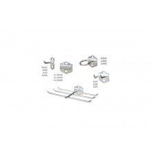 Набор крючков для перфорированной панели Верстакофф 46 предметов 101431046