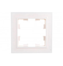 1-местная рамка IEK Brite ip44 ру-1-брб-44 белый BR-M12-44-K01