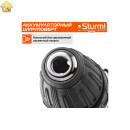 Аккумуляторная дрель Sturm 20 В, 1BatterySystem, 2 акк., 2,0 Ач, кейс CD3620