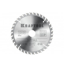 Диск пильный по дереву KRAFTOOL Optima 200x32 мм, 36Т 36951-200-32