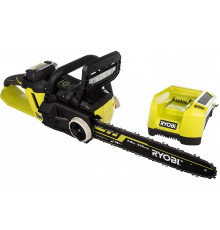 Высокоскоростная аккумуляторная цепная пила с бесщеточным двигателем Ryobi RCS36X3550HI 5133002180