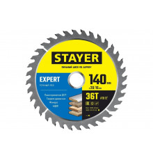 Диск пильный по дереву Точный рез (140x20/16 мм; 36T) Stayer 3682-140-20-36_z01