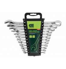 Набор комбинированных ключей СИБРТЕХ 6-22 мм, CrV, 12 шт. 15452