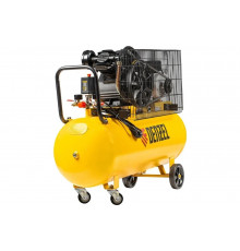 Воздушный компрессор с ременным приводом DENZEL BCV2200/100 2.2 кВт, 100 литров, 370 л/мин 58110