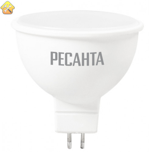 Лампа светодиодная РЕСАНТА LL-R-MR16-7W-230-3K-GU5.3