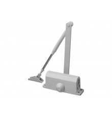 Дверной доводчик для дверей массой до 100 кг STAYER цвет белый 37916-100