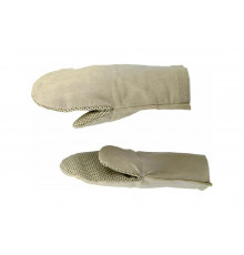 Антивибрационные рукавицы с упругодемпфирующей прокладкой с ПВХ точкой СИБРТЕХ 2 размер 68146