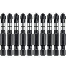 Ударные биты KRAFTOOL Impact Pro PH3, 50 мм, 10 шт 26191-3-50-S10