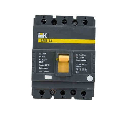 IEK ВА88-33: надежный автоматический выключатель
