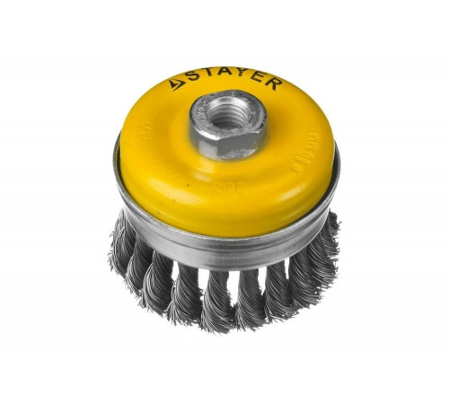 STAYER Ø 80 мм, щетка чашечная для УШМ 80 мм, 35137-080