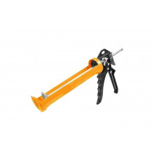 Пистолет для герметика TOLSEN ПРОФИ полуоткрытый, 225 мм 43049