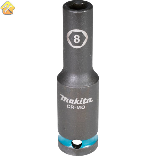 Ударная удлиненная торцовая головка Makita E-16405