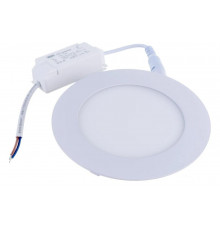 Светильник IEK, ДВО 1602 белый круг LED 7вт 4000К IP20 LDVO0-1602-1-7-K02