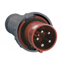 Электрическая кабельная вилка IEK 63А 3P+E+N 380В IP54 035 ИЭК PSR02-063-5