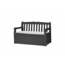 Скамейка для сада KETER EDEN GARDEN BENCH 265 л, графит 250076