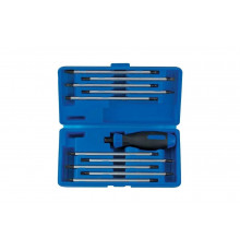 Наборная отвертка со сменными жалами (11 предметов) KING TONY 32518MR01