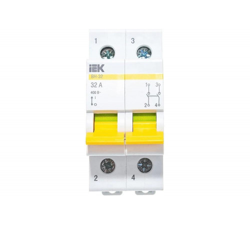 Нагрузочный выключатель IEK ВН-32 32А/2П