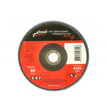 Круг лепестковый торцевой (180 мм; Р40; цирконий; синий) АТАКА 993530