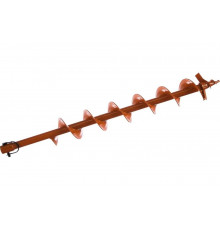 Шнек для грунта однозаходный GDB-100 (20 мм; 100 мм; 80 см) CARVER 01.003.00044