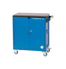 Тележка инструментальная NORDBERG 3 полки с дверцами T2N