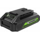 Цепная мини пила аккумуляторная GreenWorks 24V, 10см, c 1хАКБ 2Ач с USB и ЗУ 2008207USB2