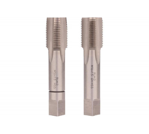 Набор метчиков из 2-х шт. RUKO М16 шаг 1.5 HSS-G DIN2181 235160