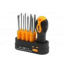 Набор отверток TOLSEN 9 предметов на блистере 20039